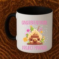 Gingerbread House Project Manager Family Matching Coffee Mug thumb 2
