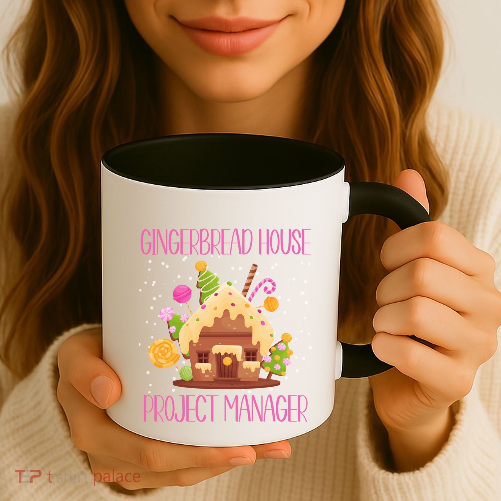 Gingerbread House Project Manager Family Matching Coffee Mug