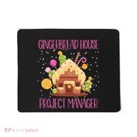 Gingerbread House Project Manager Family Matching Mousepad thumb 0