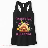 Gingerbread House Project Manager Family Matching Women's Tank Top thumb 0