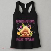 Gingerbread House Project Manager Family Matching Women's Tank Top thumb 3