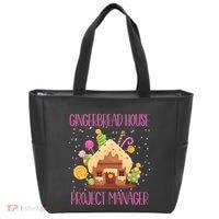 Gingerbread House Project Manager Family Matching Tote Bag thumb 0