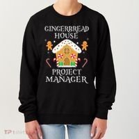 Gingerbread House Project manager Decorating  Women's Sweatshirt thumb 0
