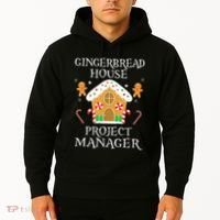 Gingerbread House Project manager Decorating  Hoodie thumb 2