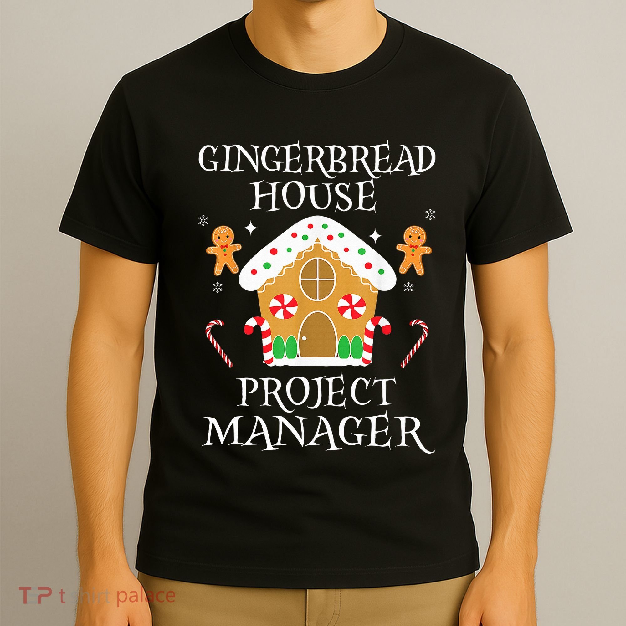 Gingerbread House Project manager Decorating  T-Shirt