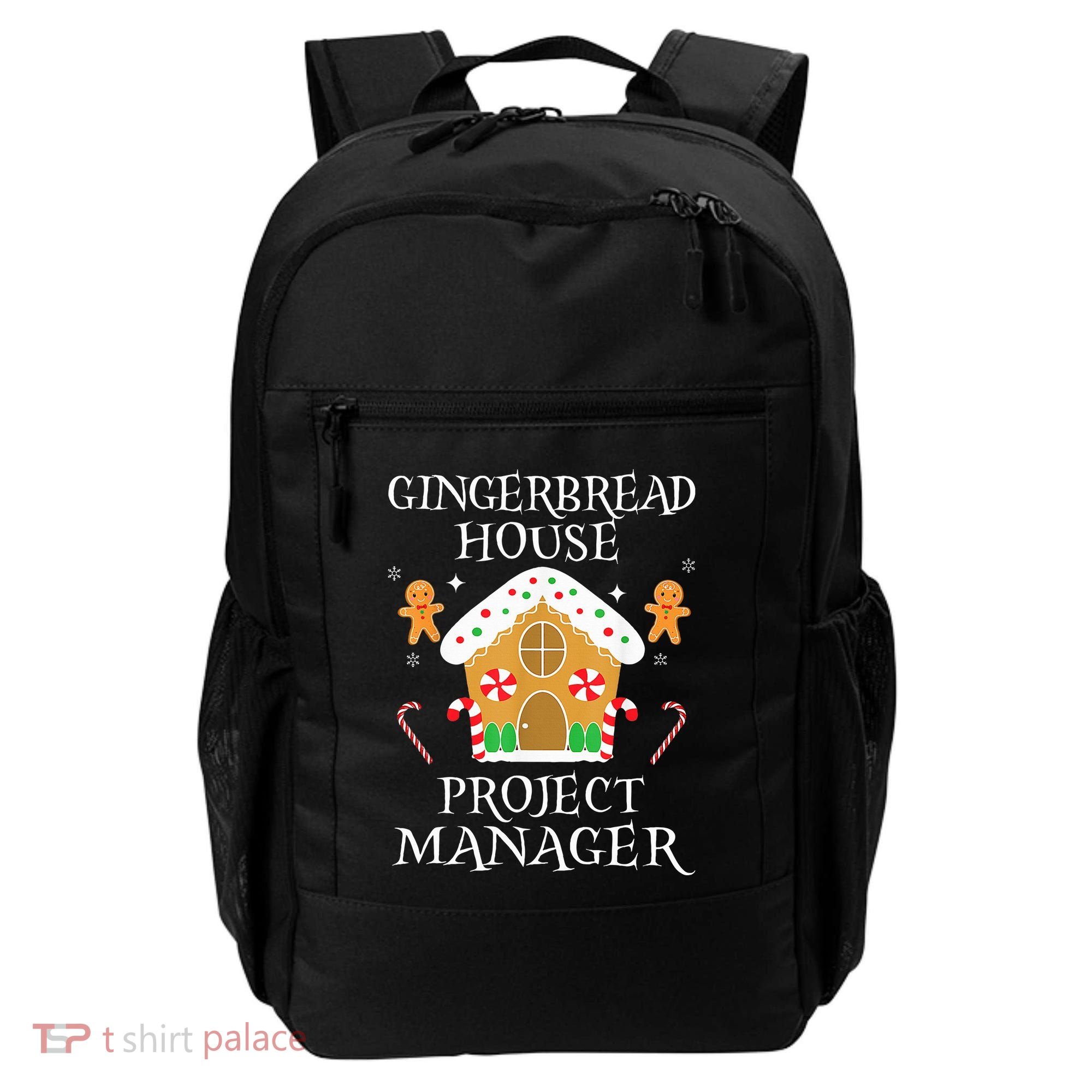 Gingerbread House Project manager Decorating  Backpack