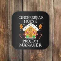 Gingerbread House Project manager Decorating  Coaster thumb 0
