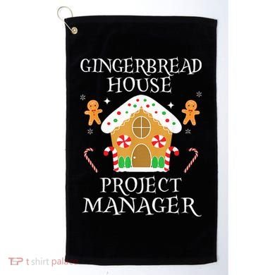 Gingerbread House Project manager Decorating  Golf Towel
