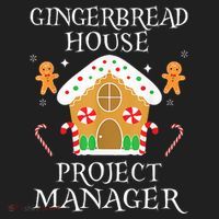 Gingerbread House Project manager Decorating  Golf Towel thumb 3