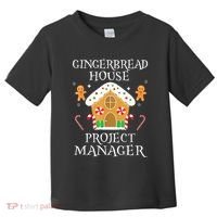 Gingerbread House Project manager Decorating  Toddler T-Shirt thumb 0