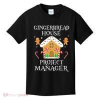 Gingerbread House Project manager Decorating  Kids T-Shirt thumb 0