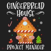 Gingerbread House Project Manager Baking Xmas Pajamas Beanie thumb 2