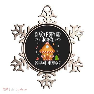 Gingerbread House Project Manager Baking Xmas Pajamas Ornament