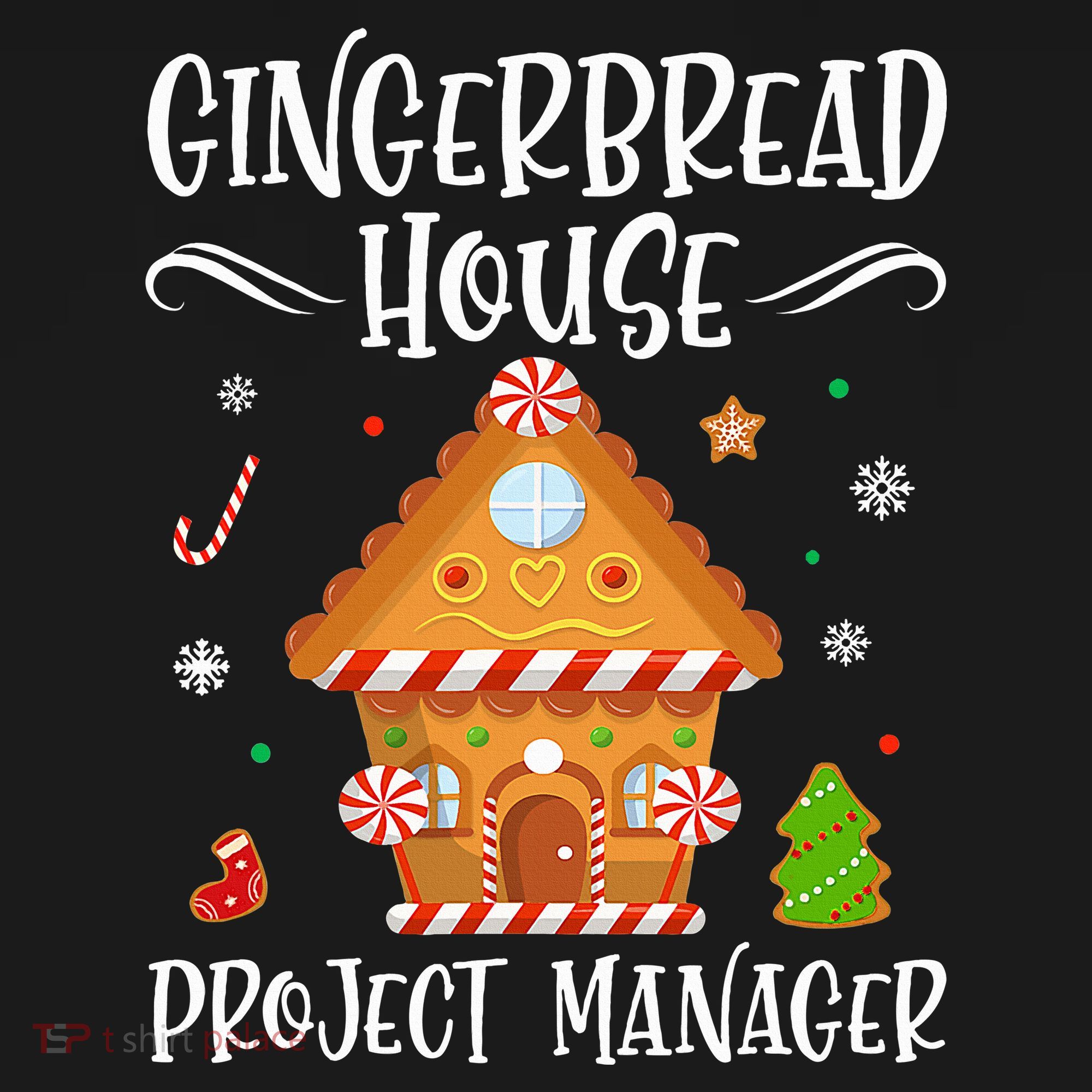 Gingerbread House Project Manager Baking Xmas Pajamas Baby Bodysuit