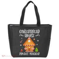 Gingerbread House Project Manager Baking Xmas Pajamas Tote Bag thumb 0