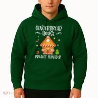 Gingerbread House Project Manager Baking Xmas Pajamas Hoodie thumb 2