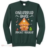 Gingerbread House Project Manager Baking Xmas Pajamas Sweatshirt thumb 0