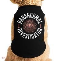 Ghost Hunter Paranormal Investigator Doggie Tank thumb 0
