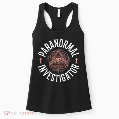 Ghost Hunter Paranormal Investigator Women's Tank Top