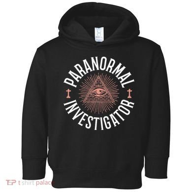 Ghost Hunter Paranormal Investigator Toddler Hoodie