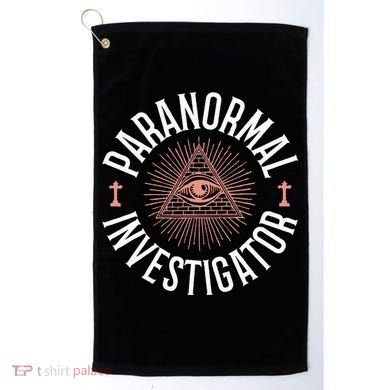 Ghost Hunter Paranormal Investigator Golf Towel