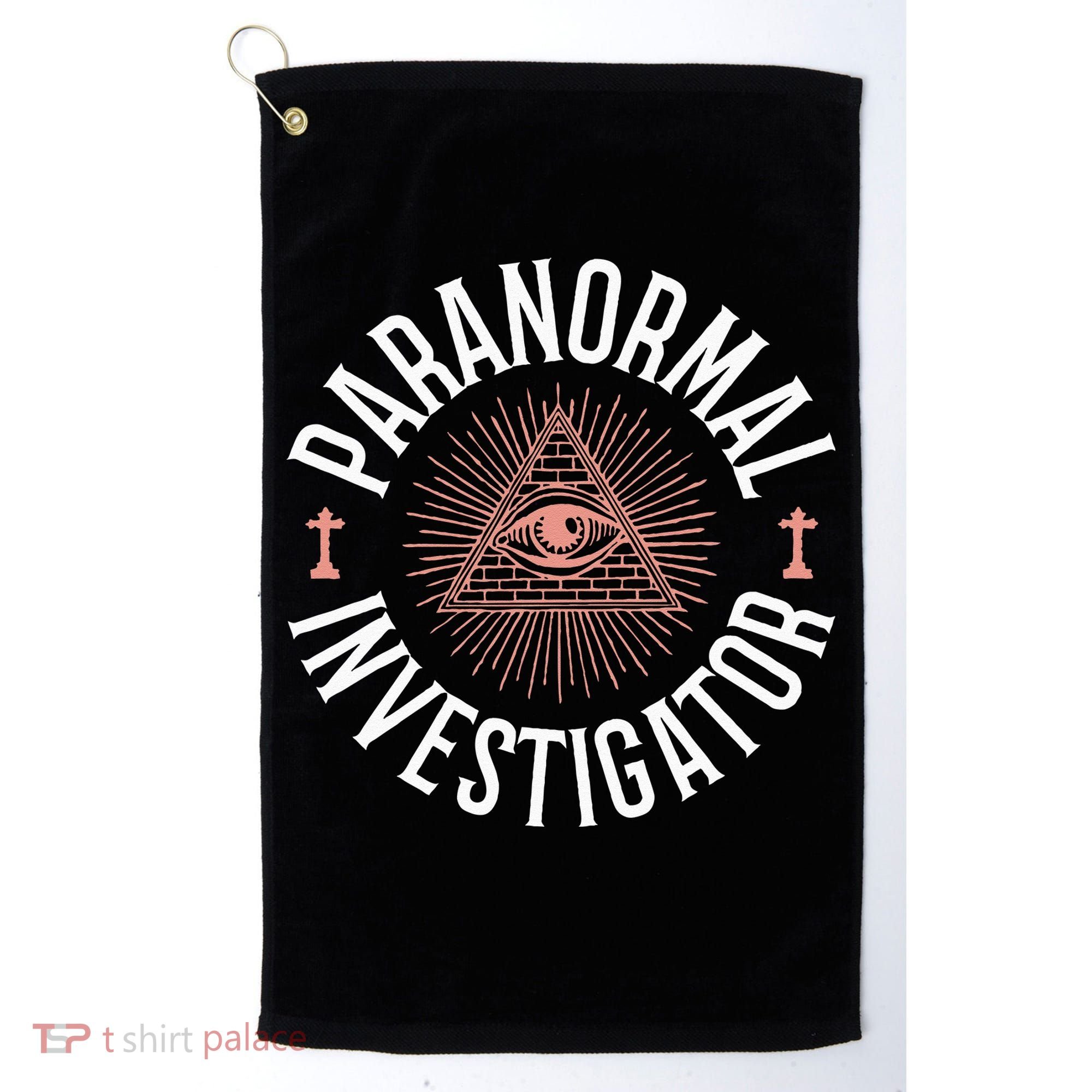 Ghost Hunter Paranormal Investigator Golf Towel