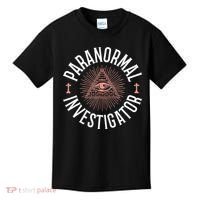 Ghost Hunter Paranormal Investigator Kids T-Shirt thumb 0