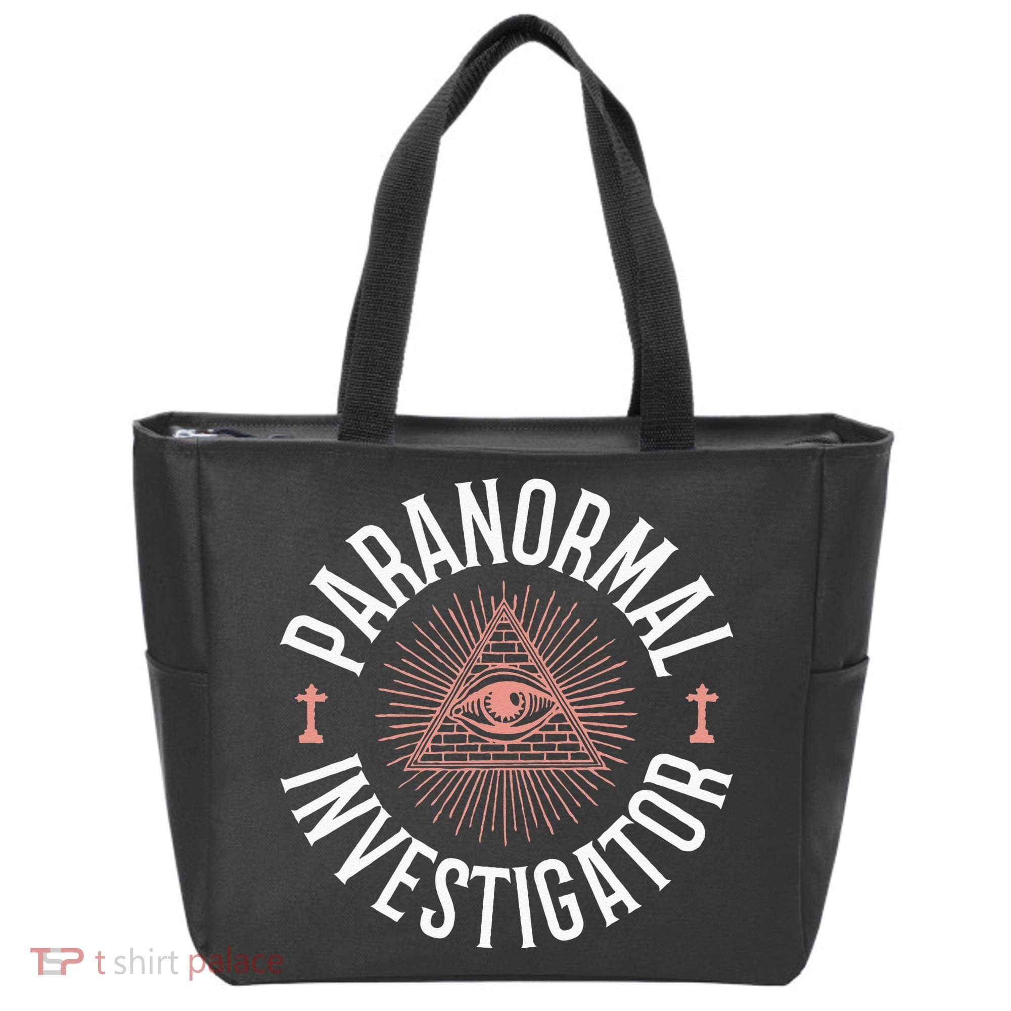 Ghost Hunter Paranormal Investigator Tote Bag