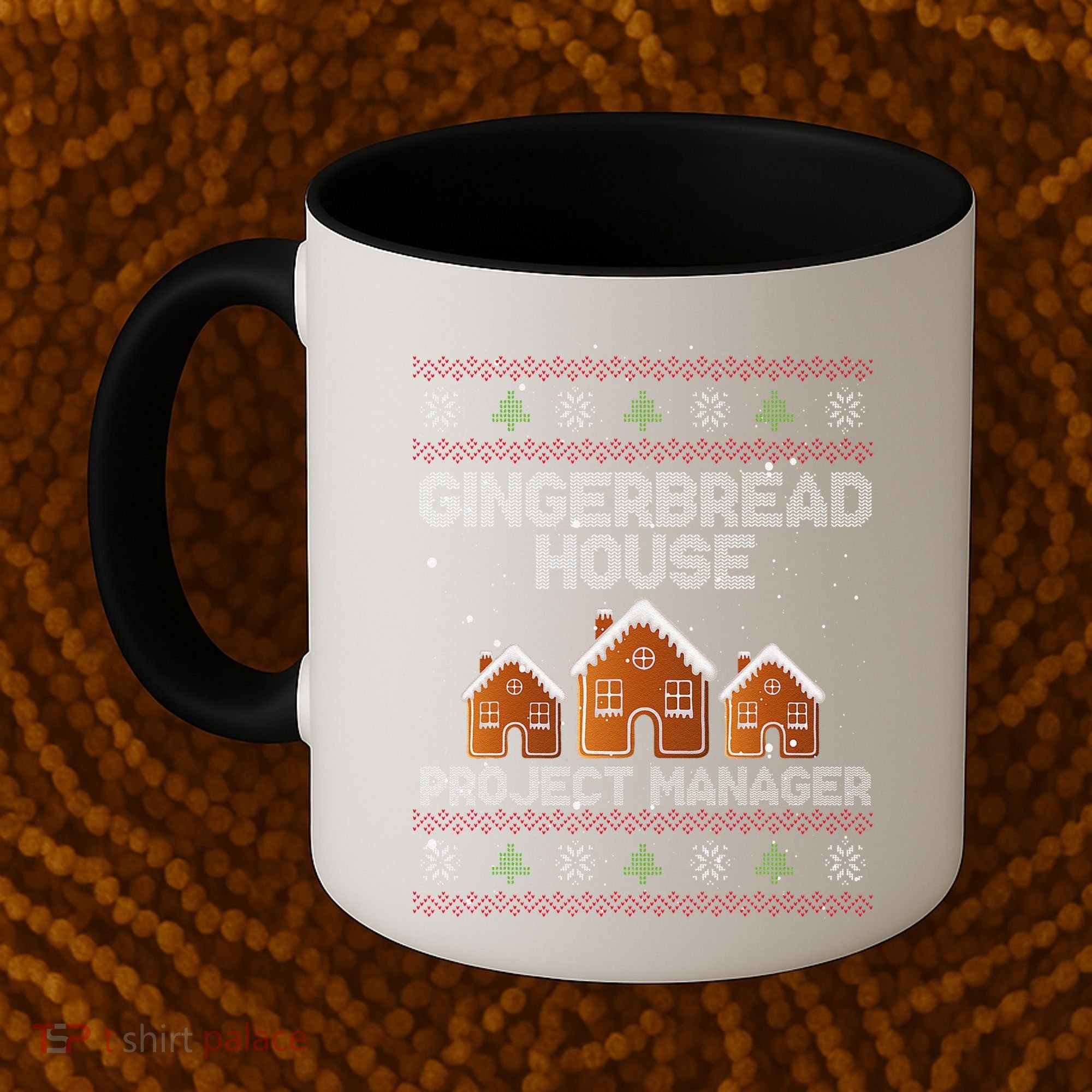Gingerbread House Project Manager – Xmas Holiday Baking Coffee Mug