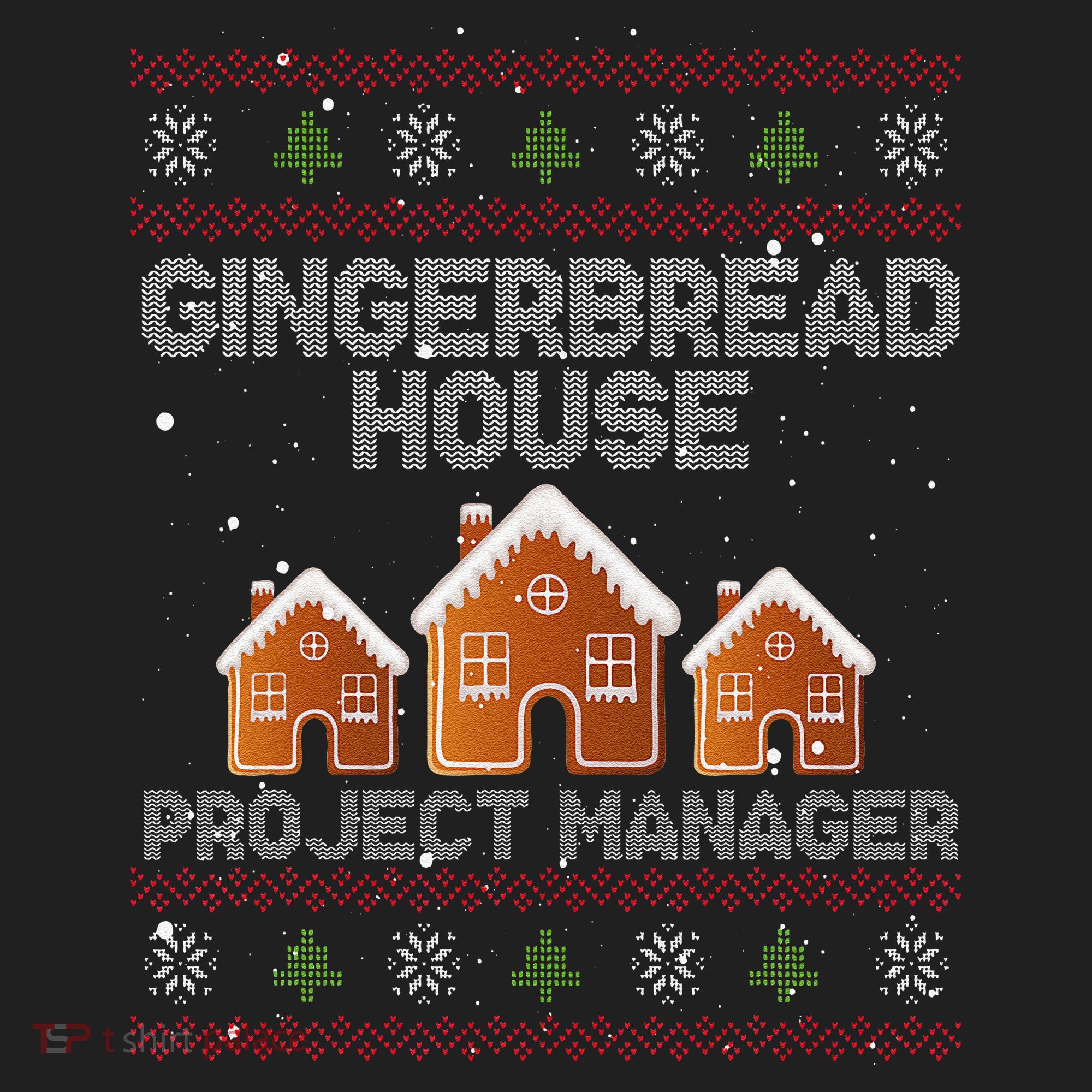 Gingerbread House Project Manager – Xmas Holiday Baking Beanie