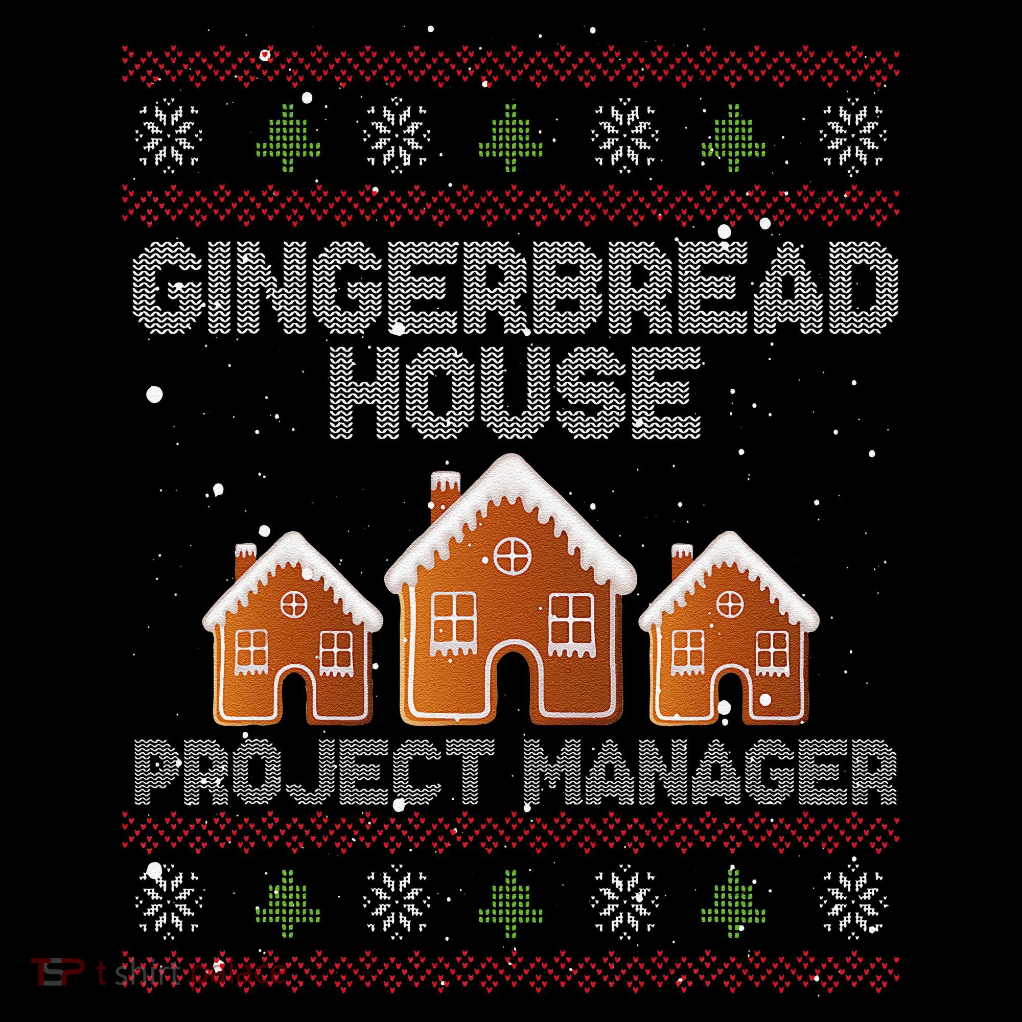 Gingerbread House Project Manager – Xmas Holiday Baking Women's Hoodie