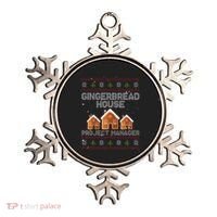Gingerbread House Project Manager – Xmas Holiday Baking Ornament thumb 0