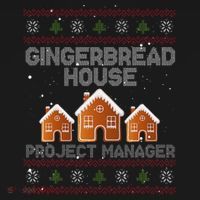 Gingerbread House Project Manager – Xmas Holiday Baking Ornament thumb 1