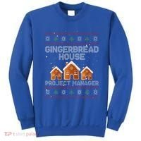 Gingerbread House Project Manager – Xmas Holiday Baking Sweatshirt thumb 0