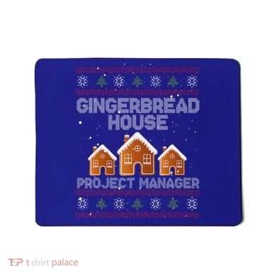 Gingerbread House Project Manager – Xmas Holiday Baking Mousepad