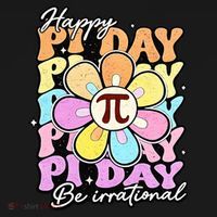 Groovy Happy Pi Day 3.14 Math Teacher Daisy Flower Women's Tank Top thumb 5