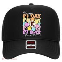 Groovy Happy Pi Day 3.14 Math Teacher Daisy Flower Hat thumb 0