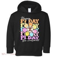 Groovy Happy Pi Day 3.14 Math Teacher Daisy Flower Toddler Hoodie thumb 0