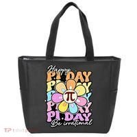 Groovy Happy Pi Day 3.14 Math Teacher Daisy Flower Tote Bag thumb 0