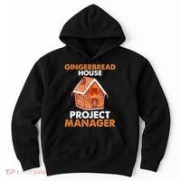 Gingerbread House Project Manager Baking Xmas Funny Hoodie thumb 0