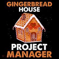 Gingerbread House Project Manager Baking Xmas Funny Coaster thumb 2