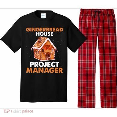 Gingerbread House Project Manager Baking Xmas Funny Pajama Set