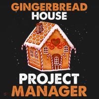 Gingerbread House Project Manager Baking Xmas Funny Women's Long Sleeve Shirt thumb 2
