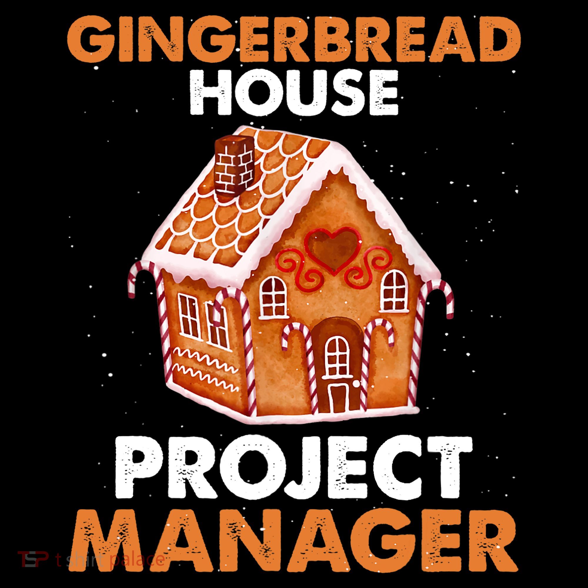 Gingerbread House Project Manager Baking Xmas Funny Kids Sweatshirt