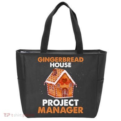 Gingerbread House Project Manager Baking Xmas Funny Tote Bag