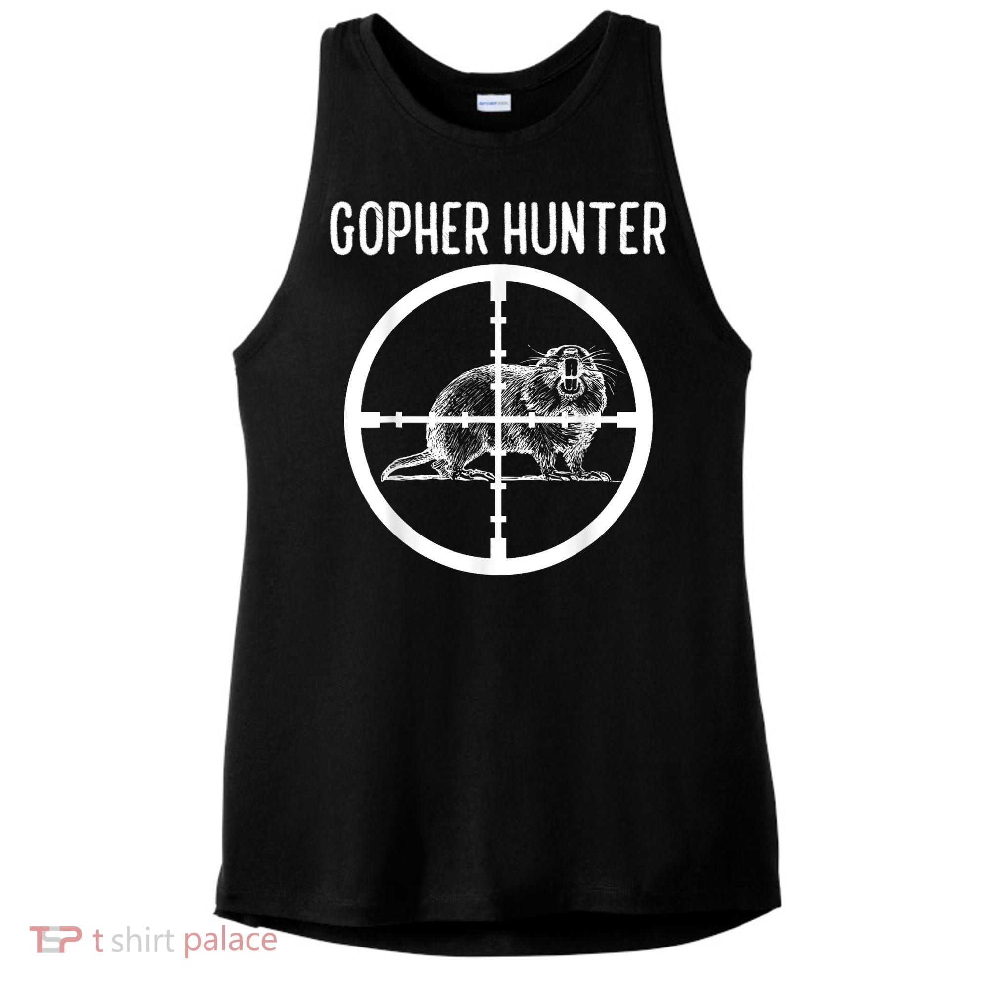Gopher Hunter Rat And Mouse Control Expert Ladies PosiCharge Tri-Blend Wicking Tank