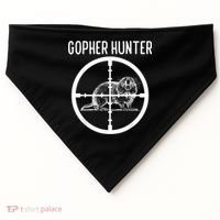 Gopher Hunter Rat And Mouse Control Expert USA-Made Doggie Bandana thumb 0