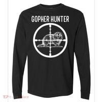 Gopher Hunter Rat And Mouse Control Expert Comfort Colors Heavyweight Long Sleeve T-Shirt thumb 0