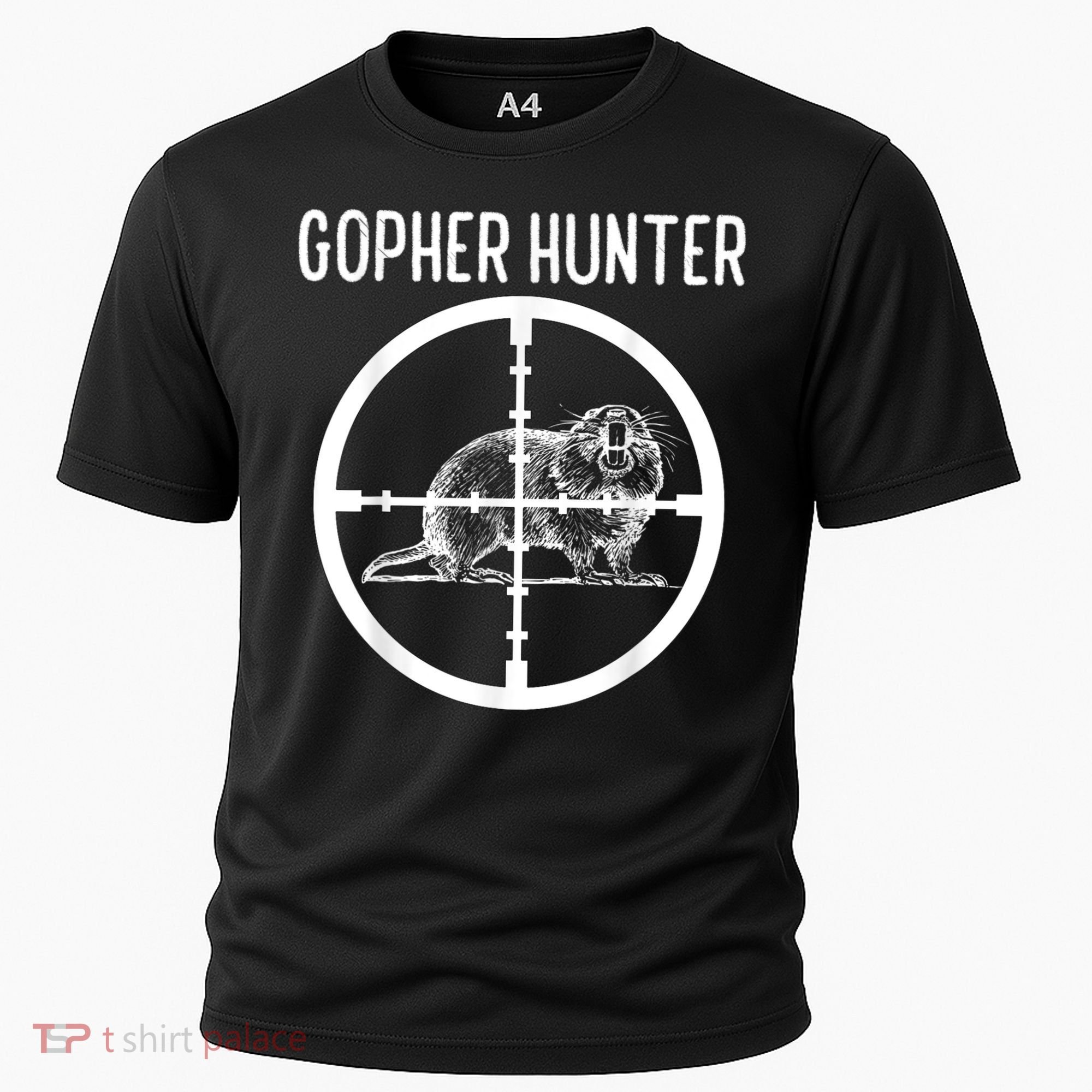 Gopher Hunter Rat And Mouse Control Expert Cooling Performance Crew T-Shirt