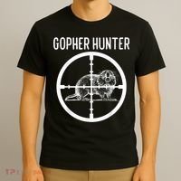 Gopher Hunter Rat And Mouse Control Expert T-Shirt thumb 3